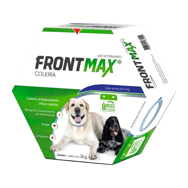 Coleira Antipulgas Vetoquinol Frontmax Para Cães Acima De 4Kg 70Cm