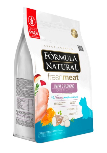 Ração Fórmula Natural Fresh Meat Cães Filhotes Portes Mini E Pequeno Frango 2,5